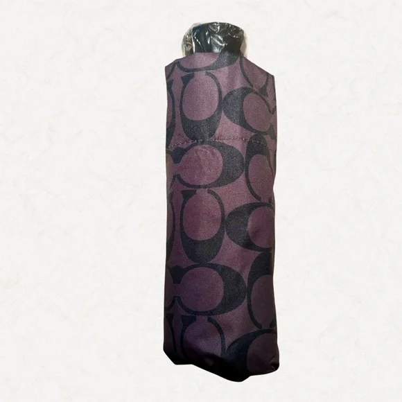 Coach UV Protection Signature Mini Umbrella, style number C4322.